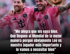 2026世界杯竞猜-麦卡利斯特：梅西依旧是阿根廷最重要的球员！